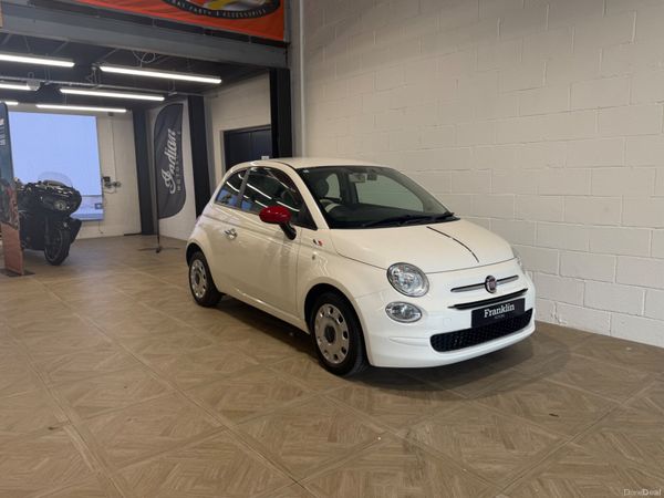 Fiat 500 Hatchback, Petrol, 2017, White