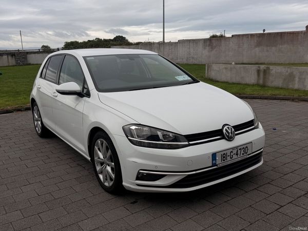 Volkswagen Golf Hatchback, Diesel, 2018, White