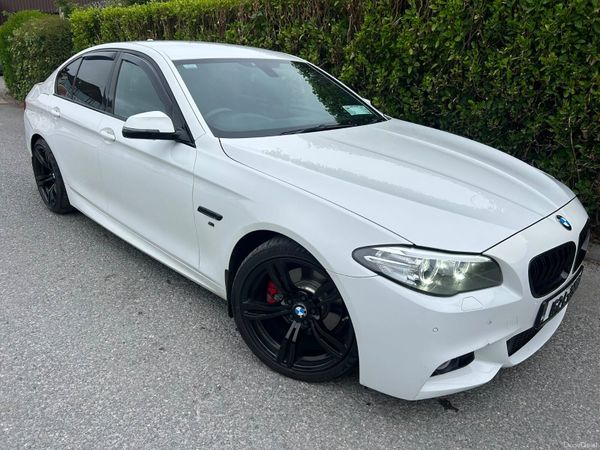 BMW 5-Series Saloon, Diesel, 2016, White