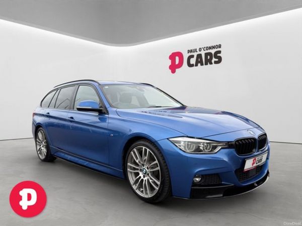 BMW 3-Series Estate, Diesel, 2018, Blue