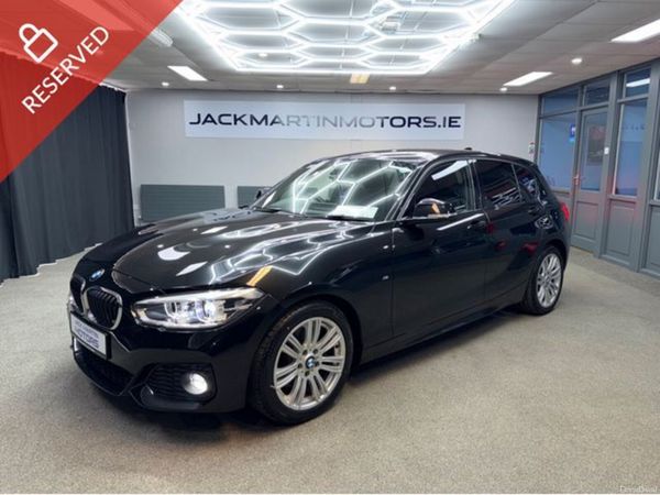 BMW 1-Series Hatchback, Diesel, 2017, Black