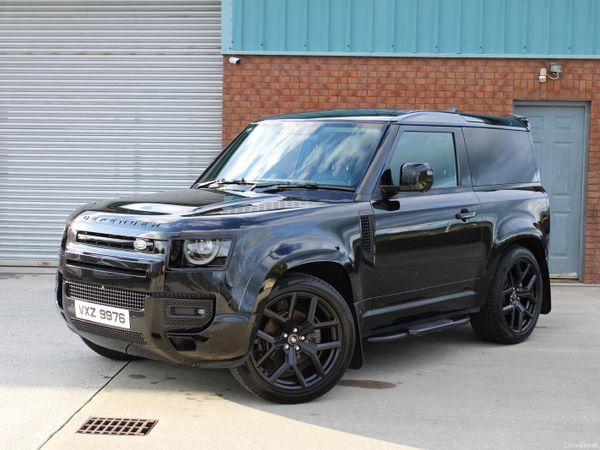 Land Rover Defender SUV, Diesel Hybrid, 2024, Black