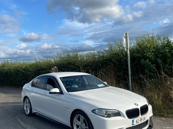 BMW 5-Series Saloon, Diesel, 2016, White