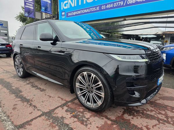 Land Rover Range Rover Sport Estate, Petrol Plug-in Hybrid, 2022, Black