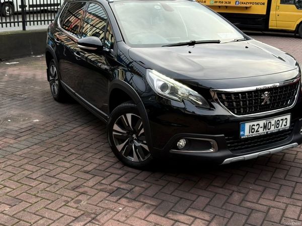 Peugeot 2008 SUV, Petrol, 2016, Black