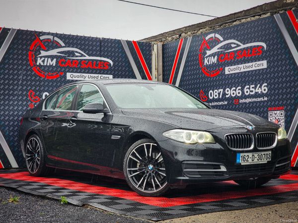 BMW 5-Series Saloon, Diesel, 2016, Black