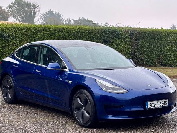 Tesla Model 3 Saloon, Electric, 2020, Blue