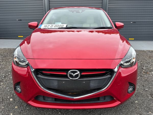 Mazda Demio Hatchback, Petrol, 2016, Red