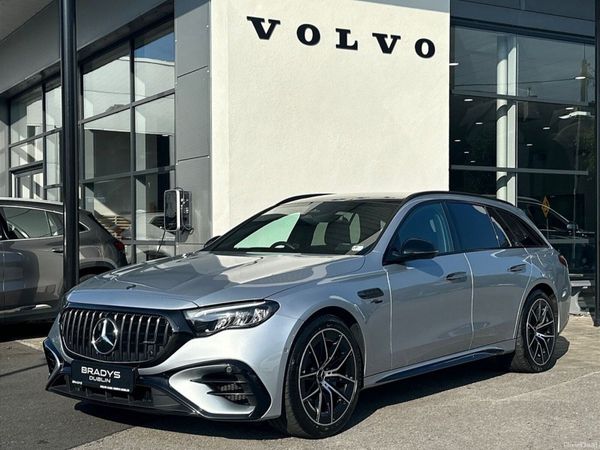 Mercedes-Benz E-Class Estate, Petrol Plug-in Hybrid, 2024, Silver