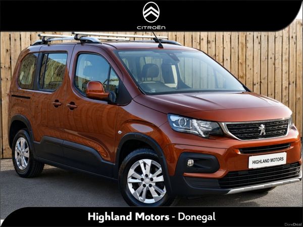 Peugeot Rifter MPV, Diesel, 2019, Gold