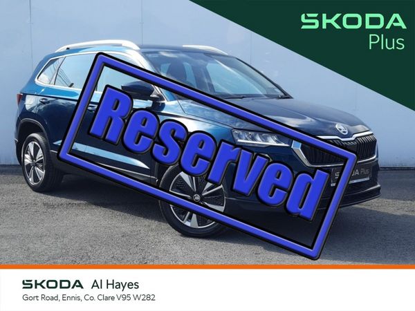 Skoda Karoq SUV, Diesel, 2023, Blue