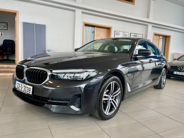 BMW 5-Series Saloon, Petrol Plug-in Hybrid, 2022, Grey