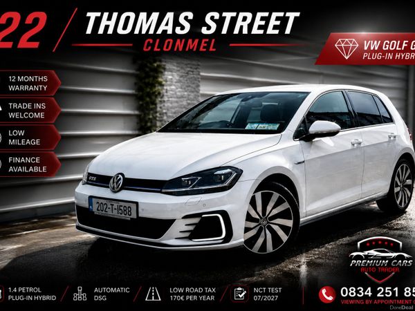 Volkswagen Golf Hatchback, Petrol Plug-in Hybrid, 2020, White