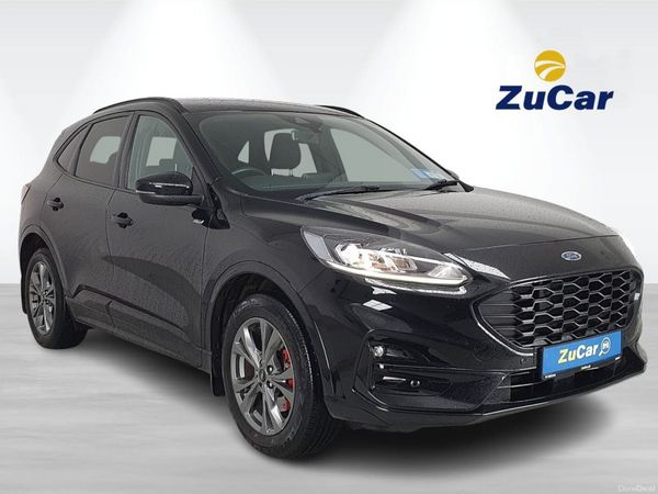 Ford Kuga SUV, Petrol Plug-in Hybrid, 2021, Black