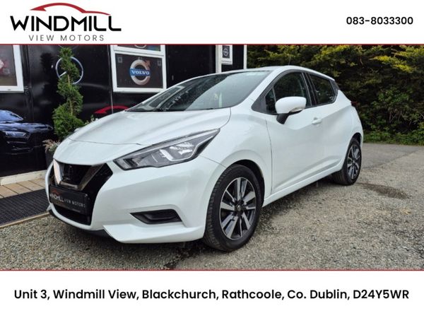 Nissan Micra Hatchback, Petrol, 2019, White