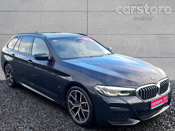 BMW 5-Series Estate, Diesel, 2023, Black