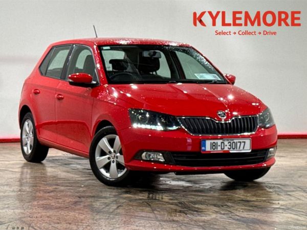 Skoda Fabia Hatchback, Petrol, 2018, Red