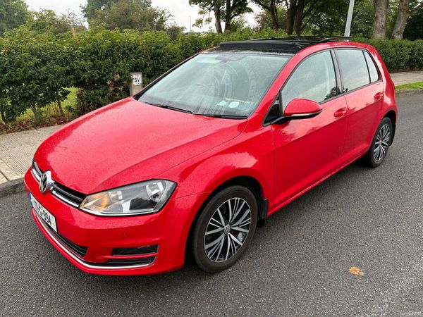 Volkswagen Golf Estate, Diesel, 2017, Red