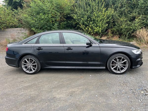 Audi A6 Saloon, Diesel, 2017, Black