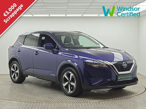 Nissan Qashqai MPV, Petrol Hybrid, 2023, Blue
