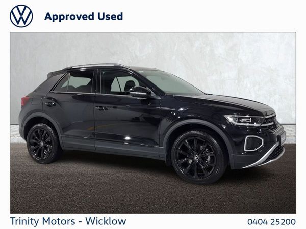 Volkswagen T-Roc SUV, Petrol, 2024, Black