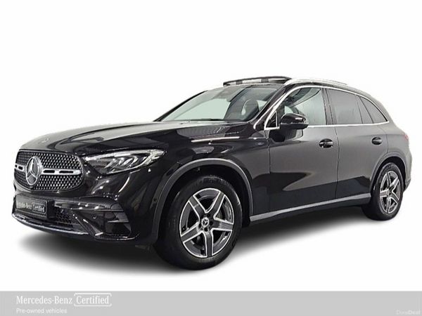 Mercedes-Benz GLC SUV, Diesel Hybrid, 2024, Black