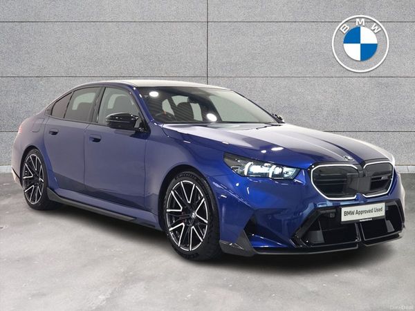BMW M5 Saloon, Petrol Plug-in Hybrid, 2025, Blue