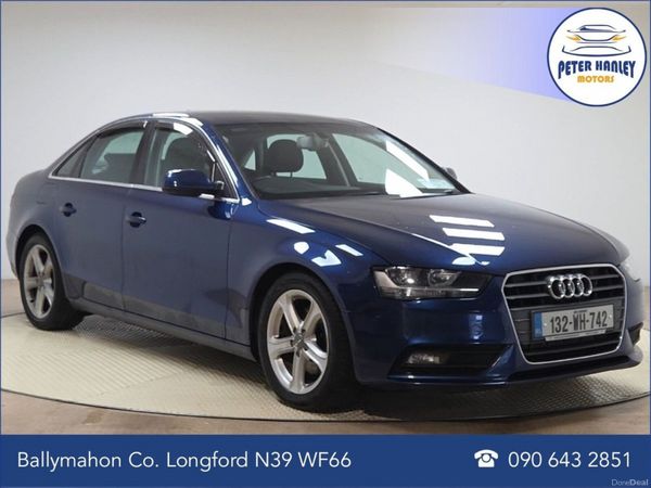 Audi A4 Saloon, Diesel, 2013, Blue