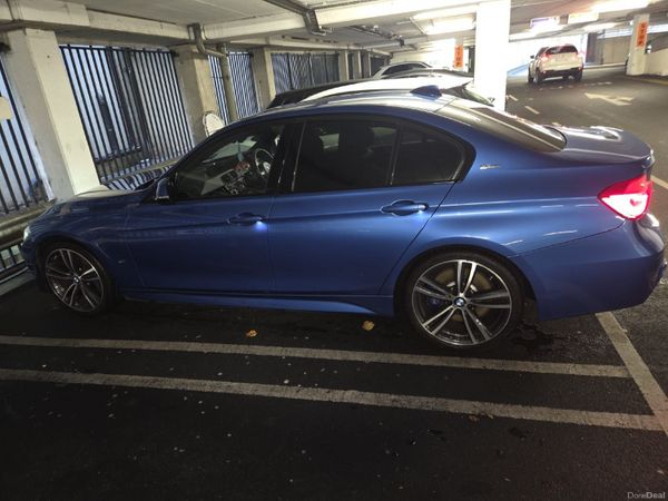 BMW 3-Series Saloon, Petrol Plug-in Hybrid, 2017, Blue
