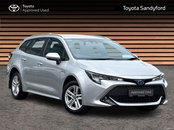 Toyota Corolla Estate, Petrol Hybrid, 2019, Silver