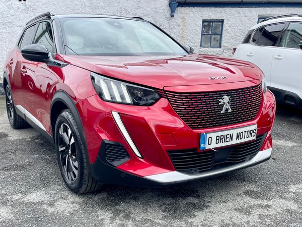 Peugeot 2008 SUV, Electric, 2023, Red