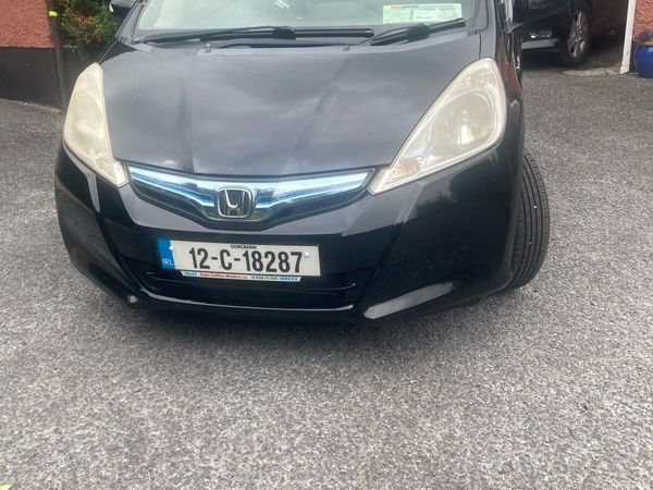 Honda Fit Hatchback, Petrol Hybrid, 2012, Black