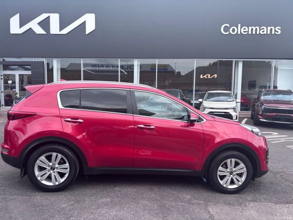 Kia Sportage SUV, Diesel, 2018, Red
