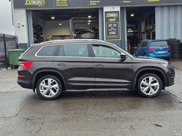 Skoda Kodiaq SUV, Petrol, 2017, Brown
