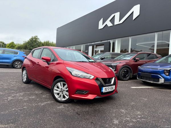 Nissan Micra Hatchback, Petrol, 2019, Red
