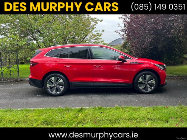 Skoda Enyaq Estate/Jeep, Electric, 2022, Red