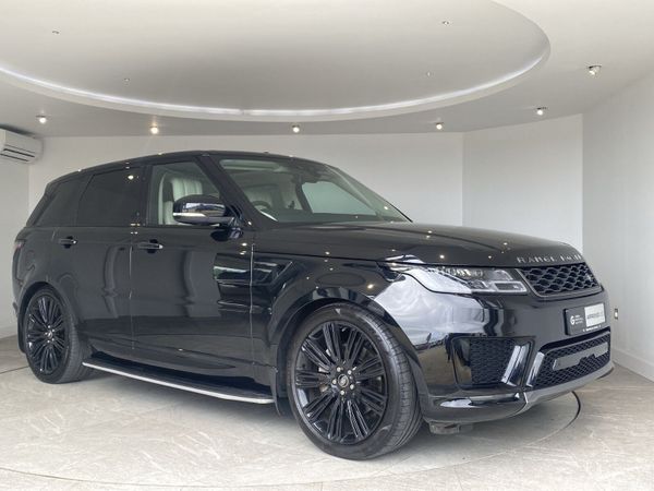 Land Rover Range Rover Sport SUV, Diesel Hybrid, 2021, Black