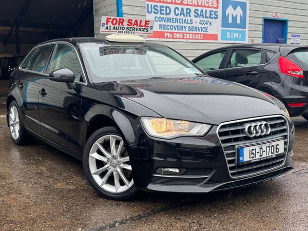 Audi A3 Hatchback, Diesel, 2015, Black