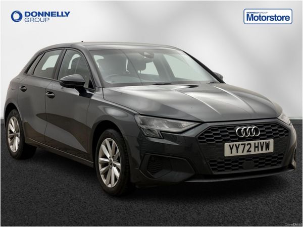 Audi A3 Hatchback, Petrol, 2022, Grey