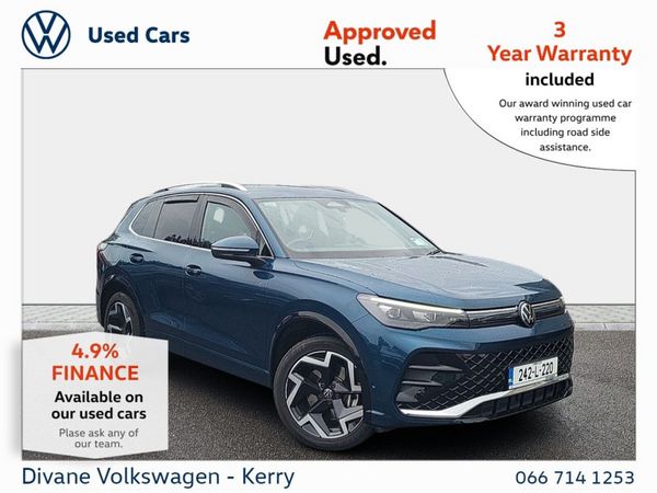 Volkswagen Tiguan SUV, Diesel, 2024, Blue