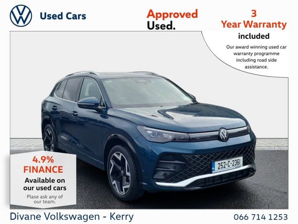 Volkswagen Tiguan SUV, Diesel, 2025, Blue