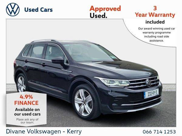 Volkswagen Tiguan SUV, Diesel, 2023, Black