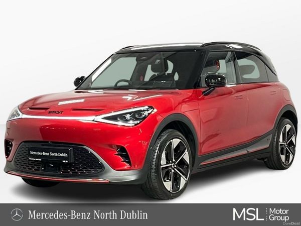 Smart #1 Hatchback, Electric, 2025, Red