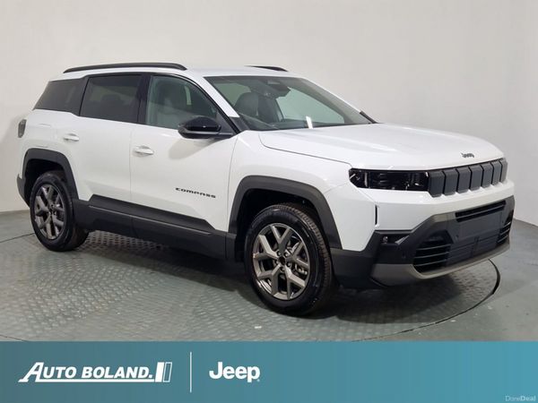 Jeep Compass SUV, Petrol Hybrid, 2026, White
