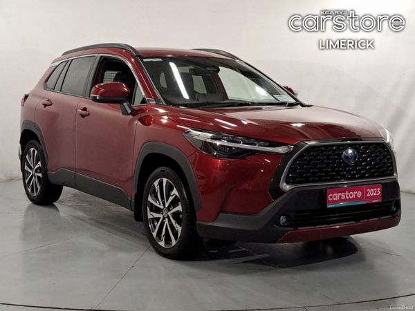 Toyota Corolla Cross Hatchback, Petrol Hybrid, 2023, Red