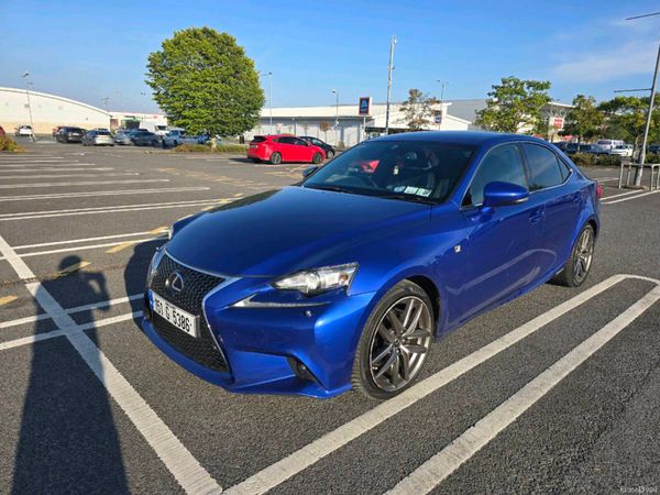 Lexus IS Saloon, Petrol Hybrid, 2015, Blue