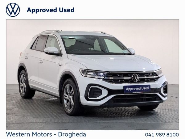 Volkswagen T-Roc SUV, Petrol, 2024, White