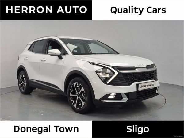 Kia Sportage SUV, Petrol Hybrid, 2023, White