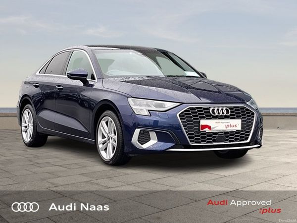 Audi A3 Saloon, Petrol, 2021, Blue