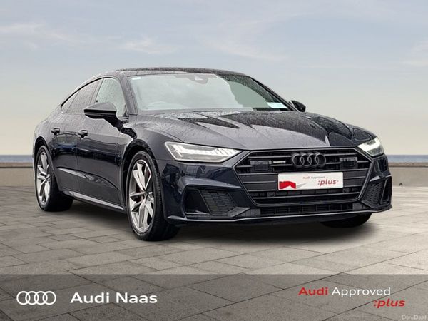 Audi A7 Hatchback, Petrol Plug-in Hybrid, 2023, Blue